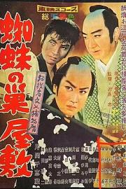 お役者文七捕物暦 蜘蛛の巣屋敷1959